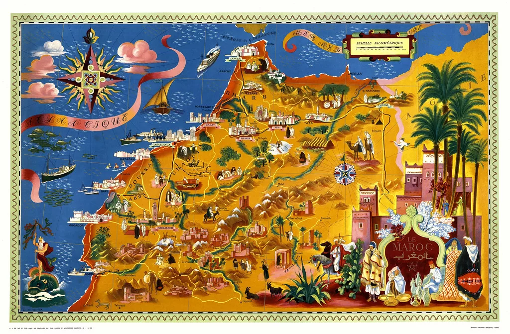 How Big is Morocco Compared to a US State: Size Comparison and Facts
