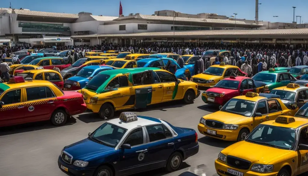 casablanca morocco airport taxi
